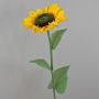 Tournesol artificiel EDSINA, jaune-orange, 110 cm, Ø 24 cm
