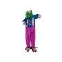 Clown effrayant d'Halloween MOREDO avec fonction sonore et de mouvement, LED, 50x70x160cm
