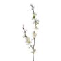 Branche décorative de cerisier du Japon SLORIX avec des fleurs, blanc, 85cm