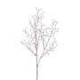 Branche artificielle Corail ZORVEK, givré, blanc-brun, 70cm