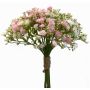 Bouquet de gypsophile artificiel LITAGO, blanc-rose, 23 cm