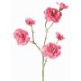 Branche d'œillet synthétique STURYN, rose, 55cm, Ø2,5-6cm