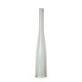 Vase-bouteille élancé en verre NASTASYA, blanc, 54cm, Ø9cm