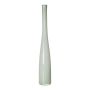Vase-bouteille élancé en verre NASTASYA, blanc, 60cm, Ø10cm