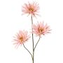 Branche artificielle de chrysanthème LASDIM, rose clair, 75 cm, Ø 11 cm