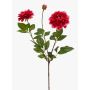 Fleur décorative dahlia NAXOS avec fleurs, fuchsia, 70cm, Ø10-11cm