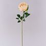 Fleur en plastique Rose CHERLEN, abricot, 60cm, Ø10cm