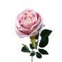 Fleur en plastique Rose CHERLEN, rose-crème, 60cm, Ø10cm