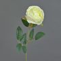 Fleur en plastique Rose CHERLEN, blanc, 60cm, Ø10cm