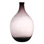 Vase ballon OMAIA, recyclé, violet-transparent, 43cm, Ø29cm
