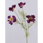 Branche de fleurs artificielle PRESTIOSA, violet-vert, 75cm