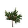 Botte de cryptomeria artificielle KIGANJA avec des pommes de pin, vert, 35cm
