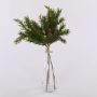 Botte de cryptomeria artificielle KIGANJA avec des pommes de pin, vert, 35cm