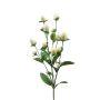 Branche florale artificielle Amarante boule THUSNELDA, blanc-crème, 70cm
