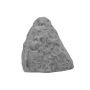Rochers synthétiques pyramidaux / rochers de couverture ANDREAS, gris, 52x36x45cm, résistants aux intempéries