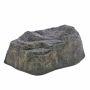 Roche artificielle plate / roche de couverture ANDREAS, grise, 60x44x30cm, résistante aux intempéries