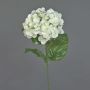 Hortensia artificiel MONA, crème, 70cm, Ø16cm