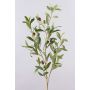 Branche d'olivier en plastique ROVUMA avec des fruits, vert, 95cm