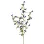 Branche décorative de campanule artificielle AIMI, violet foncé et blanc, 120 cm, Ø 3-5 cm