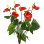 Anthurium synthétique NAKITA sur tige, rouge, 50cm