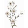 Magnolia décoratif MARGA, blanc, 80cm, Ø6-8cm