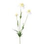Branche artificielle Rudbeckia KAELY, crème, 65cm