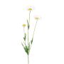 Branche artificielle de marguerite FRUHIL, blanche, 65 cm