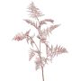 Branche artificielle de fougère épée WONGIH, rouge bordeaux, 90cm