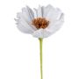 Fleur artificielle Pivoine NOSFIN en papier, blanc, 45cm