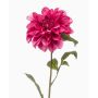 Fleur synthétique de dahlia REFOLG, violette, 70cm