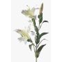 Fleur artificielle Lys KIRSTEN, blanc, 85cm, Ø15cm