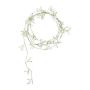 Guirlande florale artificielle Gypsophile SIVON, blanc, 180cm