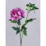 Branche de pivoine artificielle ZEXLIN, lilas-rose, 70cm