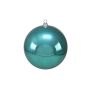 Boule de Noël TEODORA, turquoise brillant, Ø30cm
