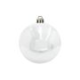 Boule de Noël CANELA, blanc brillant, Ø20cm
