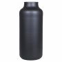 Vase à fleurs SIARA en verre, noir mat, 35cm, Ø15cm
