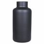 Vase à fleurs SIARA en verre, noir mat, 30cm, Ø15cm