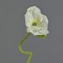Fleur artificielle de pavot ANKANG, crème, 70 cm, Ø 9,5 cm