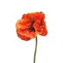 Fleur artificielle de pavot ANKANG, orange, 70 cm, Ø 9,5 cm