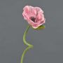Fleur artificielle de pavot ANKANG, rose, 70 cm, Ø 9,5 cm