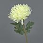 Fleur artificielle chrysanthème LINGYUN, crème, 65cm, Ø16cm