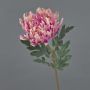 Fleur synthétique chrysanthème LINGYUN, rose-fuchsia, 65cm, Ø16cm