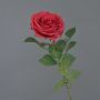 Rose artificielle KAILIN, rouge, 65 cm, Ø 9 cm