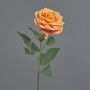 Rose artificielle KAILIN, orange-rose, 65 cm, Ø 9 cm