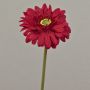 Fleur artificielle Gerbera QIUDONG, rouge, 50 cm, Ø 12 cm