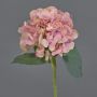 Fleur synthétique hortensia XINCHENG, rose-vert, 50cm, Ø15cm