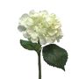 Fleur synthétique hortensia FUXIANG, crème, 50cm, Ø16cm