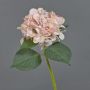 Fleur artificielle d'hortensia FUXIANG, rose-crème, 50cm, Ø16cm