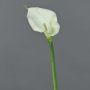 Fleur artificielle Zantedeschia ZHILONG, blanche, 55 cm, 10 x 16 cm
