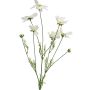Branche de fleurs artificielles pour panier décoratif BAILING, crème, 90 cm
